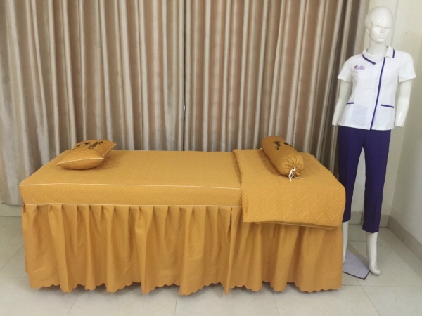Vỏ gối, ga giường spa - Candy Uniform - Xưởng May Đồng Phục Hà Phong Phát